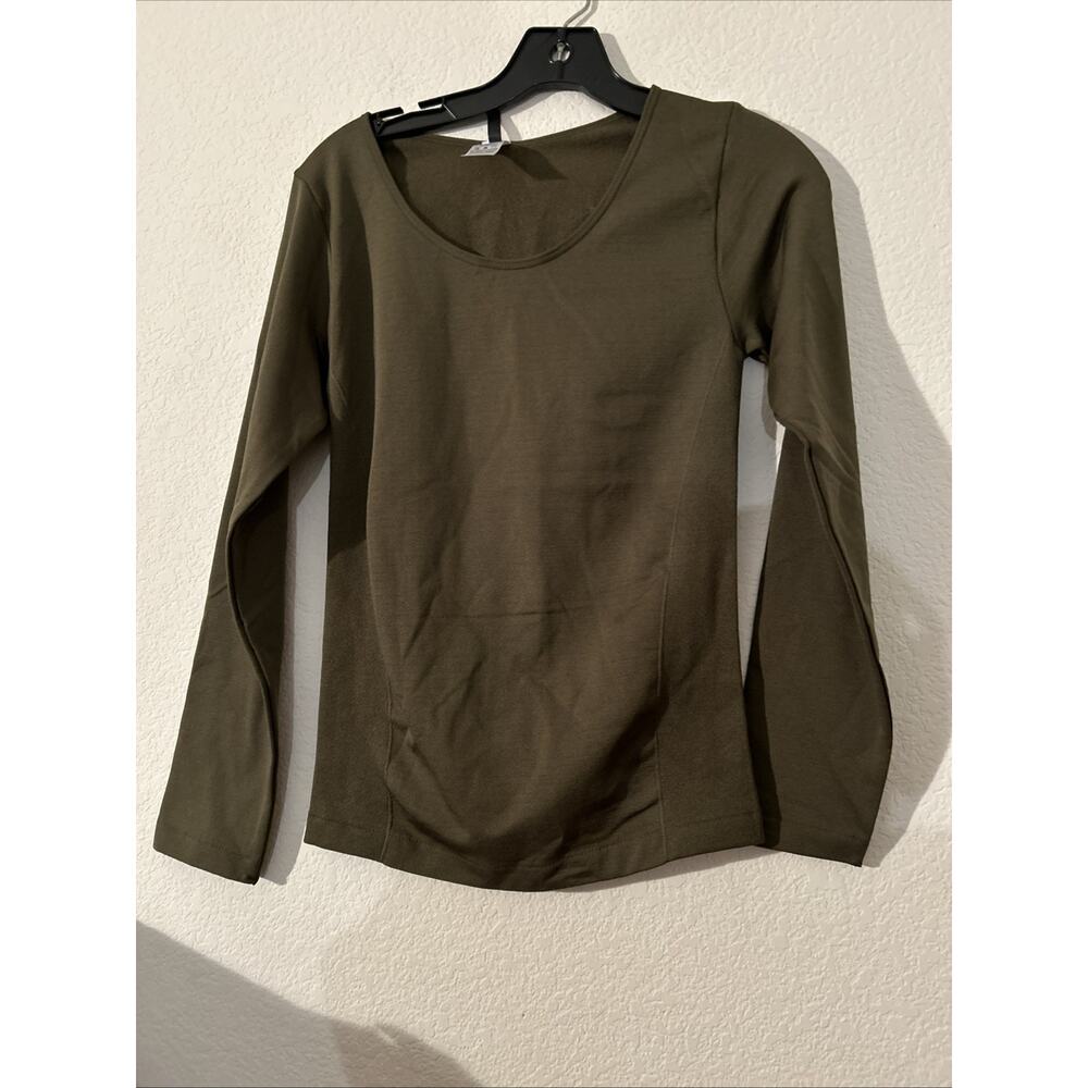 Women’s New Mix One Size Shirt New Green Stretch